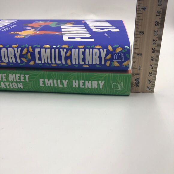Emily Henry Hardcover Book Bundle Funny Story People We Meet on Vacation Romance - Picture 13 of 14